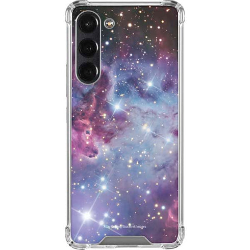The Fox Fur Nebula Galaxy S24 FE Clear Case
