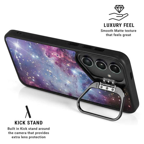 The Fox Fur Nebula Galaxy S25 Ultra Kickstand Case
