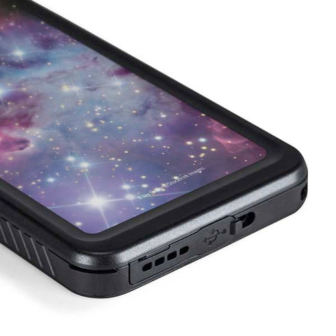 The Fox Fur Nebula Galaxy S24 Waterproof Case