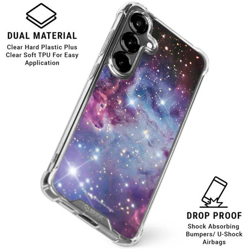 The Fox Fur Nebula Galaxy S26 Clear Case