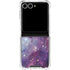The Fox Fur Nebula Galaxy Z Flip7 Clear Case