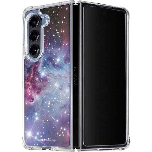The Fox Fur Nebula Galaxy Z Fold5 5G Clear Case