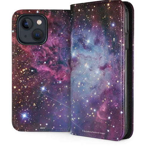 The Fox Fur Nebula iPhone 13 Folio Case