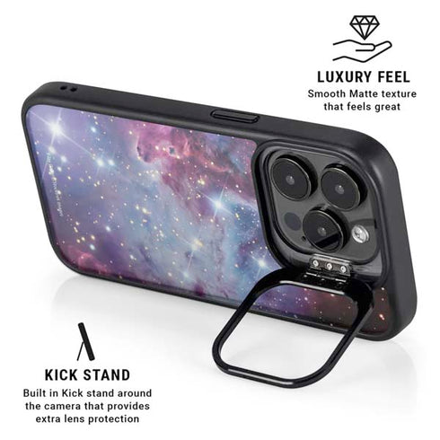 The Fox Fur Nebula iPhone 14 Pro Max Kickstand Case