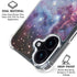 The Fox Fur Nebula iPhone 16 Clear Case