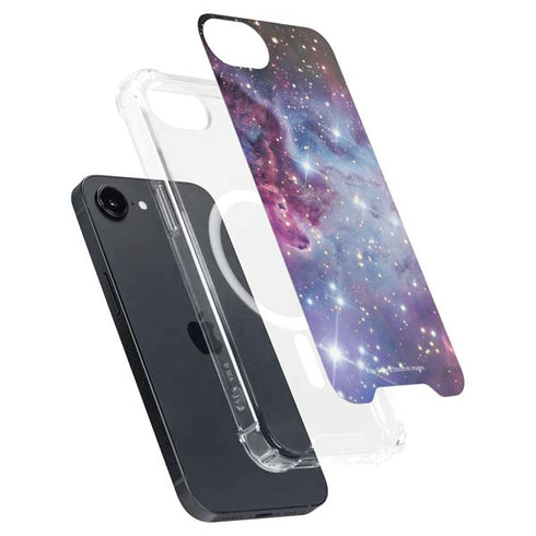 The Fox Fur Nebula iPhone 16e MagSafe Case
