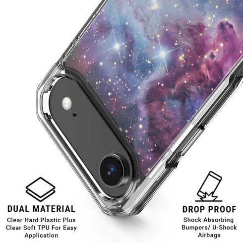 The Fox Fur Nebula iPhone 17 Air Clear Case
