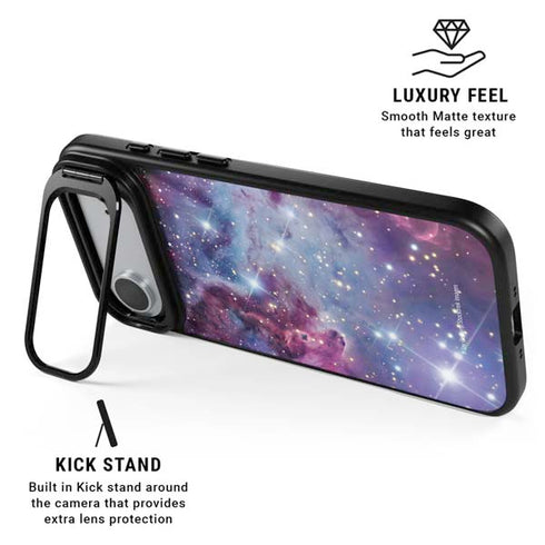 The Fox Fur Nebula iPhone 17 Air Kickstand Case