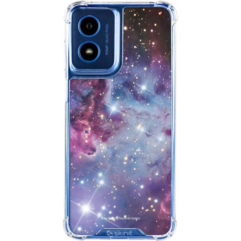 The Fox Fur Nebula Moto G Play 4G (2024) Clear Case