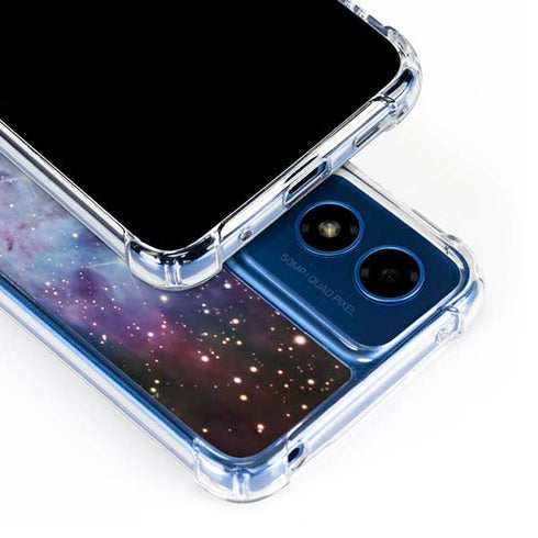 The Fox Fur Nebula Moto G Play 4G (2024) Clear Case