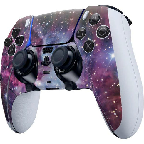 The Fox Fur Nebula PS5 DualSense Edge Pro Controller Skin