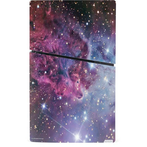 The Fox Fur Nebula PS5 Slim Digital Edition Console Skin