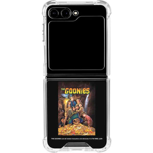 Warner Bros The Goonies (1985) The Goonies Animated Galaxy Z Flip6 Clear Case