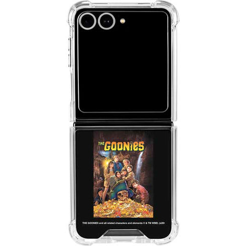 Warner Bros The Goonies (1985) The Goonies Animated Galaxy Z Flip7 Clear Case