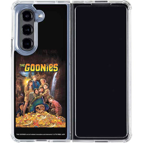 Warner Bros The Goonies (1985) The Goonies Animated Galaxy Z Fold5 5G Clear Case
