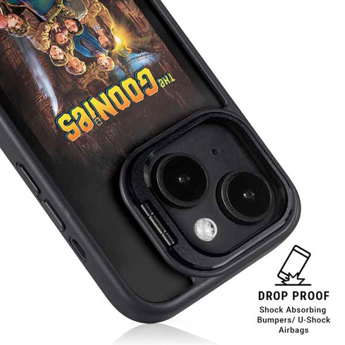 Warner Bros The Goonies (1985) The Goonies Animated iPhone 15 Kickstand Case