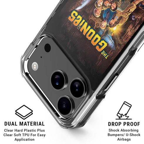 Warner Bros The Goonies (1985) The Goonies Animated iPhone 17 Pro Clear Case