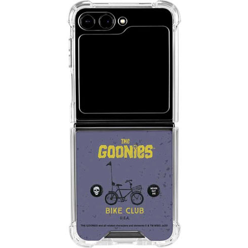 Warner Bros The Goonies (1985) The Goonies Bike Club Galaxy Z Flip6 Clear Case