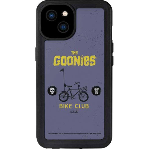 Warner Bros The Goonies (1985) The Goonies Bike Club iPhone 15 Plus Waterproof Case