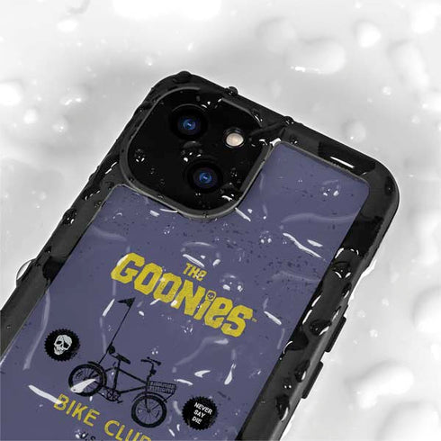 Warner Bros The Goonies (1985) The Goonies Bike Club iPhone 15 Plus Waterproof Case