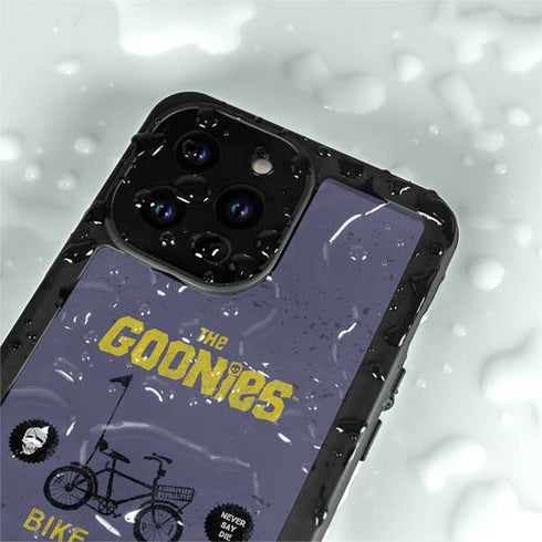 Warner Bros The Goonies (1985) The Goonies Bike Club iPhone 15 Pro Waterproof Case