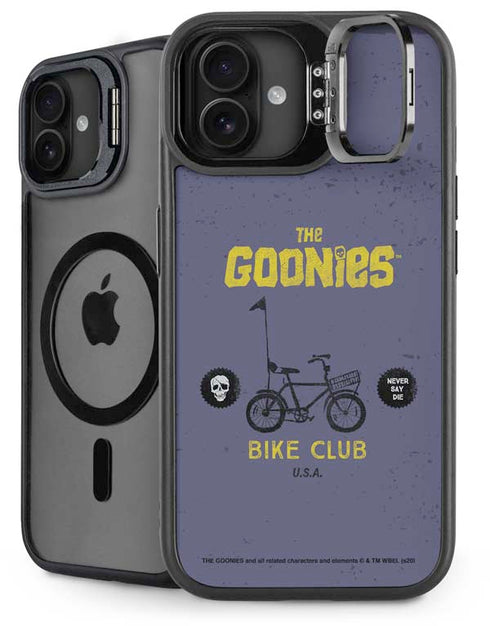 Warner Bros The Goonies (1985) The Goonies Bike Club iPhone 16 Plus Kickstand Case