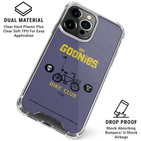 Warner Bros The Goonies (1985) The Goonies Bike Club iPhone 16 Pro Clear Case
