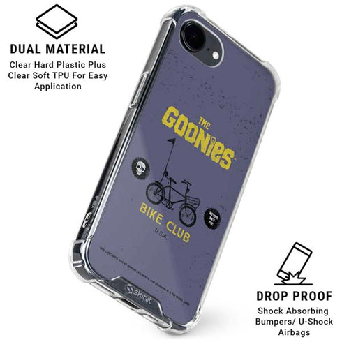 Warner Bros The Goonies (1985) The Goonies Bike Club iPhone 16e Clear Case