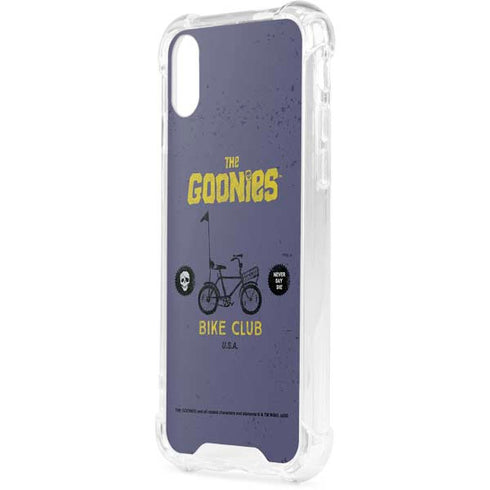 Warner Bros The Goonies (1985) The Goonies Bike Club iPhone XS Clear Case
