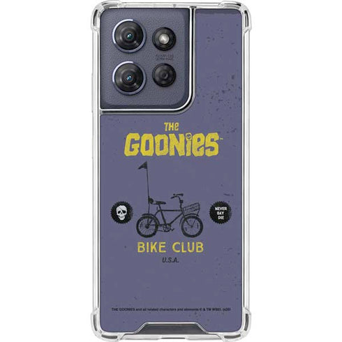 Warner Bros The Goonies (1985) The Goonies Bike Club Moto G 5G (2025) Clear Case