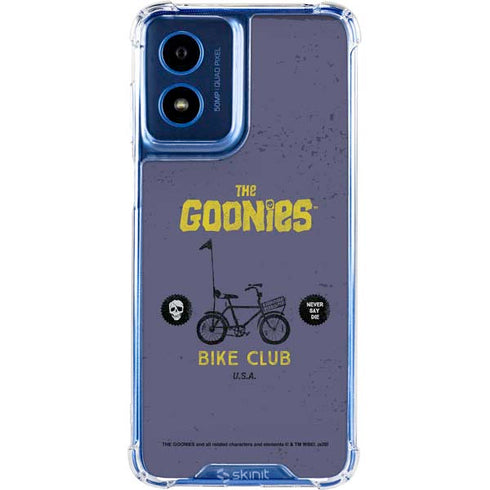 Warner Bros The Goonies (1985) The Goonies Bike Club Moto G 5G (2024) Clear Case