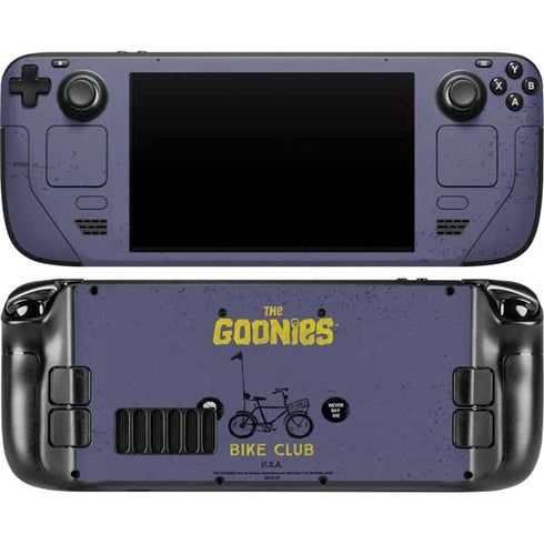 Warner Bros The Goonies (1985) The Goonies Bike Club Steam Deck Handheld Gaming Computer OLED Skin