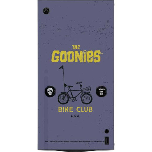 Warner Bros The Goonies (1985) The Goonies Bike Club XBox Series X Digital Edition Console Skin
