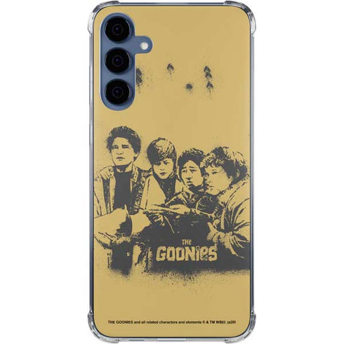 Warner Bros The Goonies (1985) The Goonies Cast Galaxy A35 5G Clear Case