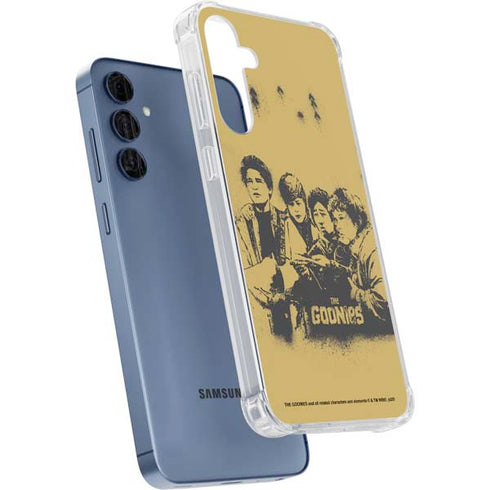 Warner Bros The Goonies (1985) The Goonies Cast Galaxy A55 5G Clear Case