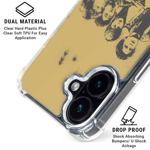 Warner Bros The Goonies (1985) The Goonies Cast iPhone 16 Clear Case