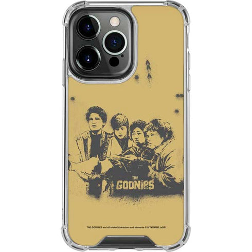 Warner Bros The Goonies (1985) The Goonies Cast iPhone 16 Pro Clear Case