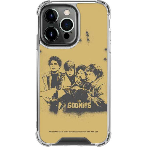 Warner Bros The Goonies (1985) The Goonies Cast iPhone 16 Pro Max Clear Case