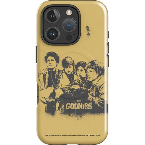Warner Bros The Goonies (1985) The Goonies Cast iPhone 16 Pro Max Magsafe Impact Case