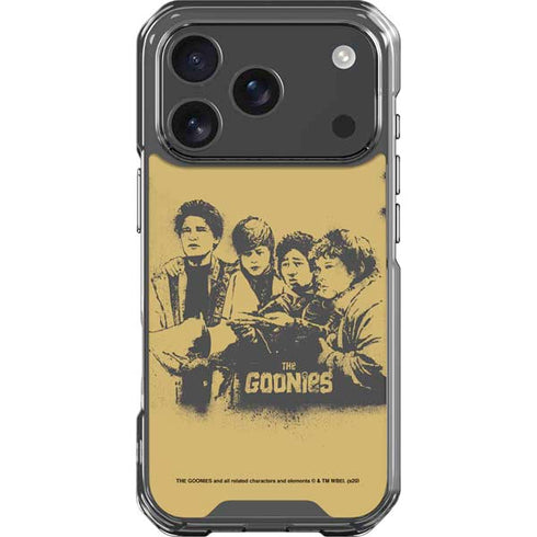 Warner Bros The Goonies (1985) The Goonies Cast iPhone 17 Pro Clear Case