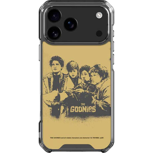 Warner Bros The Goonies (1985) The Goonies Cast iPhone 17 Pro Max Clear Case