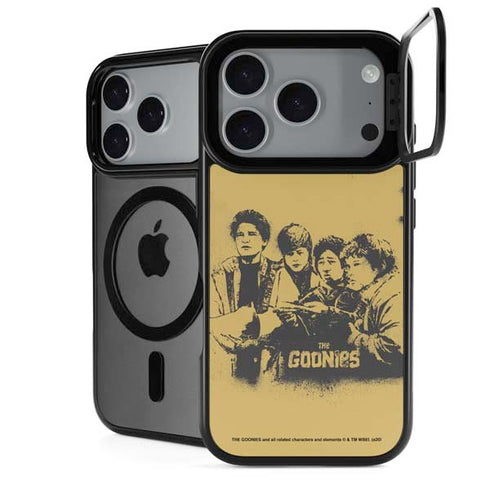 Warner Bros The Goonies (1985) The Goonies Cast iPhone 17 Pro Max Kickstand Case