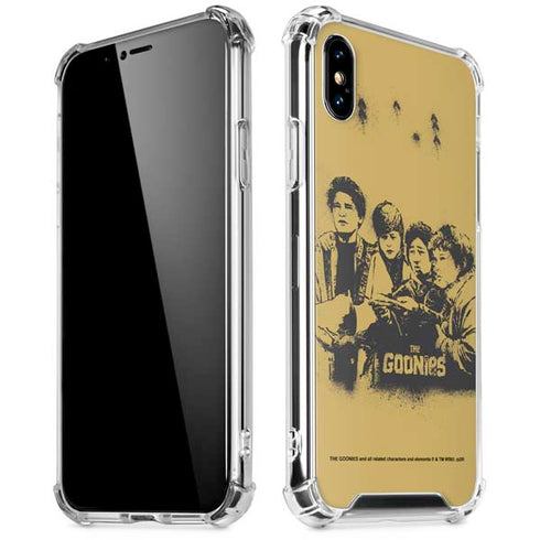 Warner Bros The Goonies (1985) The Goonies Cast iPhone X/XS Clear Case