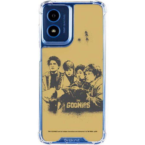 Warner Bros The Goonies (1985) The Goonies Cast Moto G 5G (2024) Clear Case