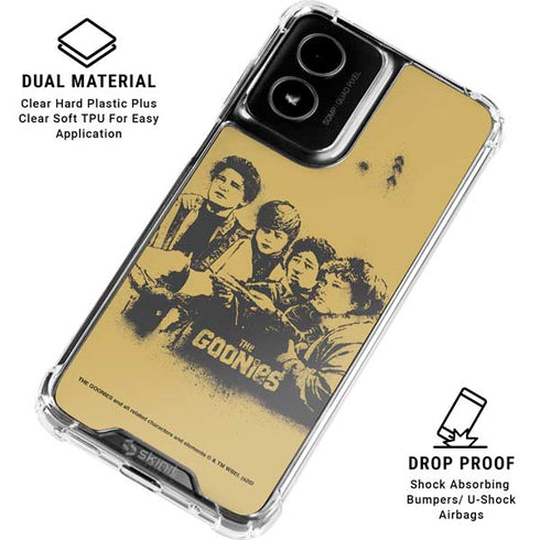 Warner Bros The Goonies (1985) The Goonies Cast Moto G Power 5G (2024) Clear Case