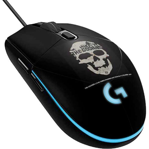 Warner Bros The Goonies (1985) The Goonies Skull Map G203 Prodigy RGB Wired Gaming Mouse Skin