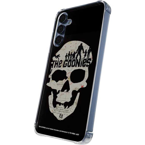 Warner Bros The Goonies (1985) The Goonies Skull Map Galaxy A35 5G Clear Case