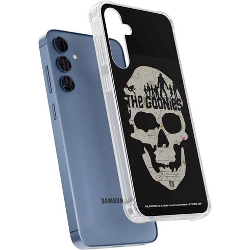 Warner Bros The Goonies (1985) The Goonies Skull Map Galaxy A35 5G Clear Case