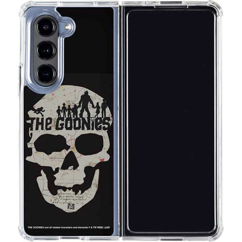 Warner Bros The Goonies (1985) The Goonies Skull Map Galaxy Z Fold5 5G Clear Case