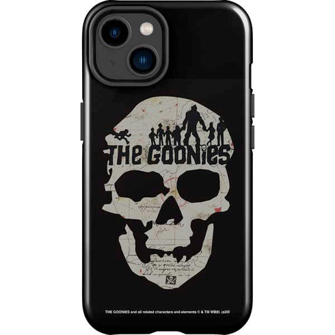 Warner Bros The Goonies (1985) The Goonies Skull Map iPhone 15 Impact Case